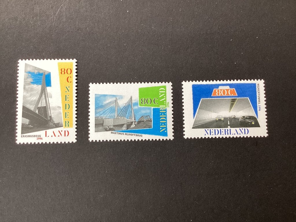 1996, Nederland Waterland 1687-1689, Postzegels en Munten, Ophalen of Verzenden, Na 1940, Postfris