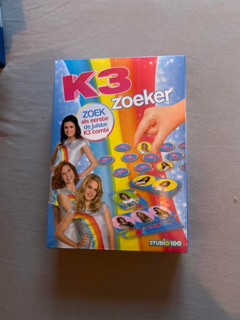 K3 Zoeker spel - Zoek de juiste K3 combi!, Een of twee spelers, Ophalen of Verzenden, Gebruikt