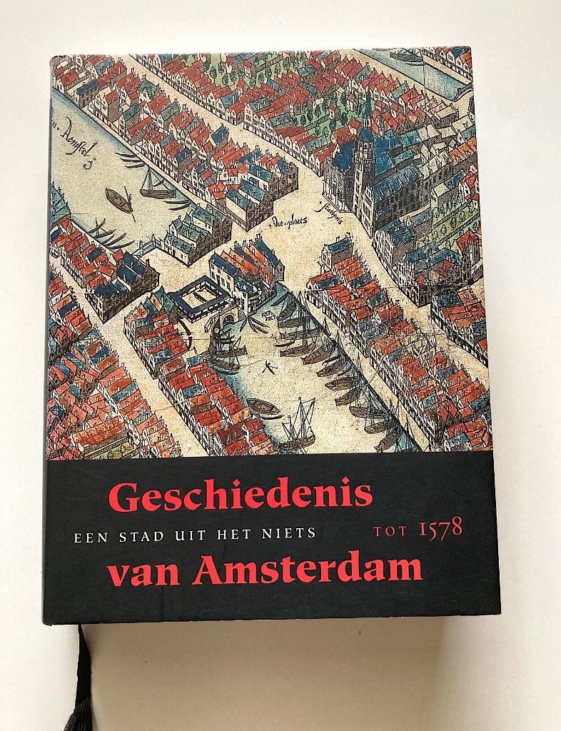 Geschiedenis van Amsterdam deel 1 Harde kaft, Boeken, Ophalen, 14e eeuw of eerder, Gelezen, Marijke Carasso-Kok