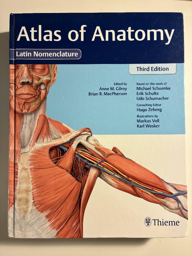 Atlas of Anatomy - 3rd Edition - 9781626235229, Gelezen, Ophalen of Verzenden, WO, Anne M Gilroy