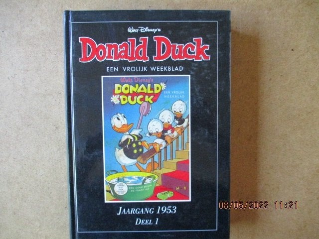 adv6438 donald duck weekblad 1953 hc 1, Eén stripboek, Ophalen, Gelezen