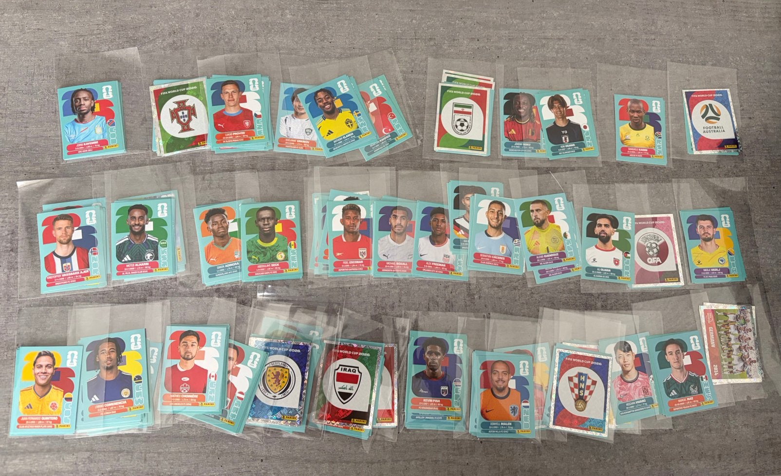 MEGA uitverkoop WK panini plaatjes, Hobby en Vrije tijd, Stickers en Plaatjes, Verzenden, Nieuw