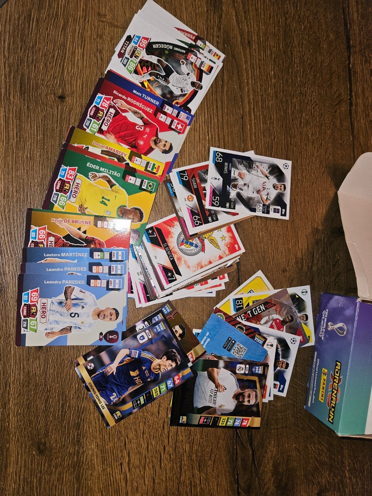 Adrenalyn XL FIFA World Cup Qatar 2022 Voetbalkaartjes, Ophalen of Verzenden, Zo goed als nieuw, Overige sporten, Spelerskaart