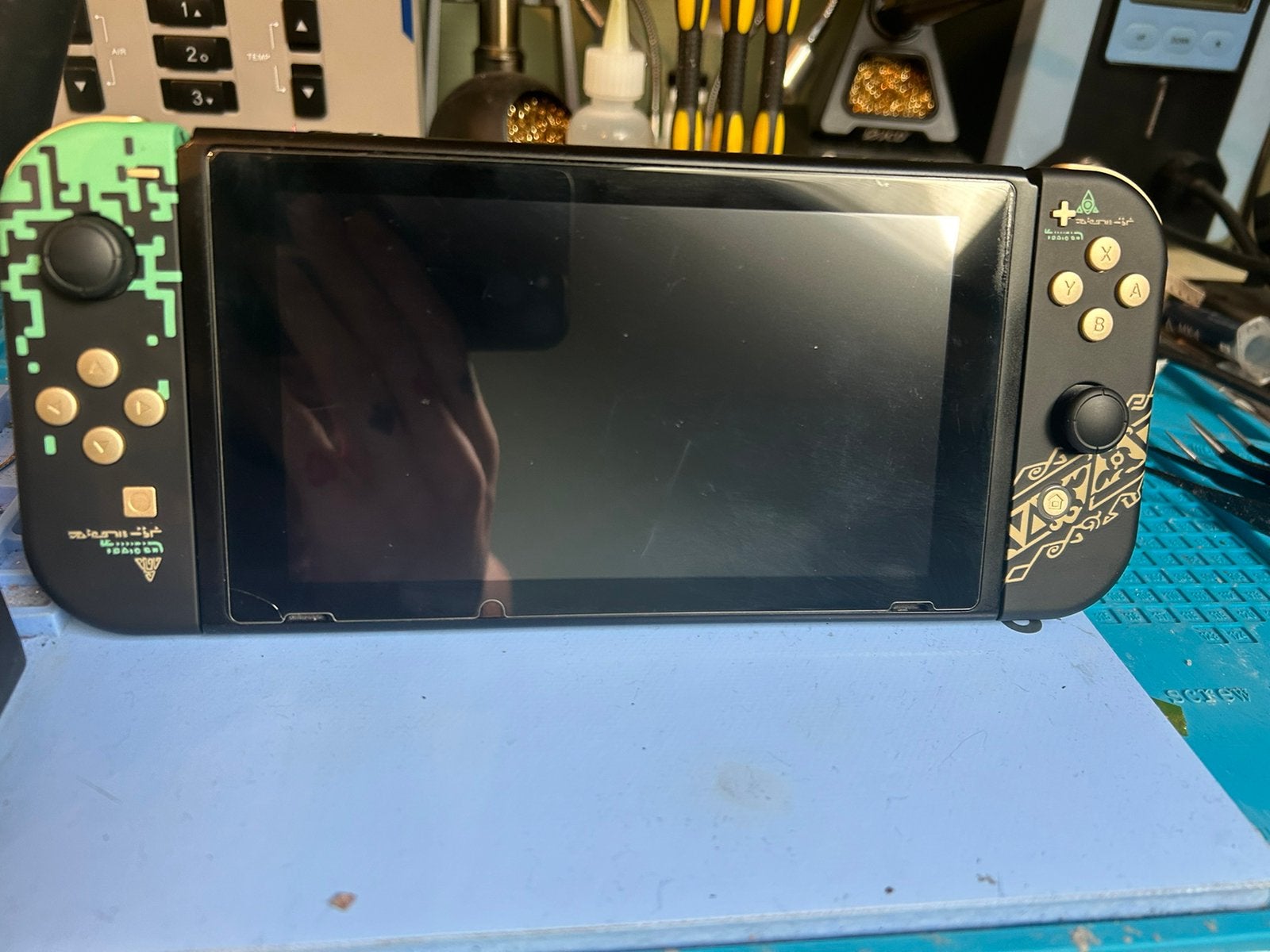 Nintendo Switch V1, met modchip, Ophalen of Verzenden, Refurbished, Zonder controller, Switch Original