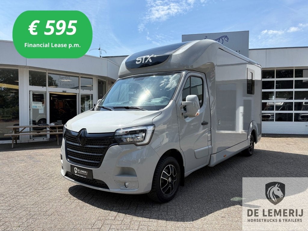 Renault Master STX Hengstenuitvoering Handbak 2023 7.000km!!, Dieren en Toebehoren, Ophalen, Zo goed als nieuw, Polyester, 2-paards trailer