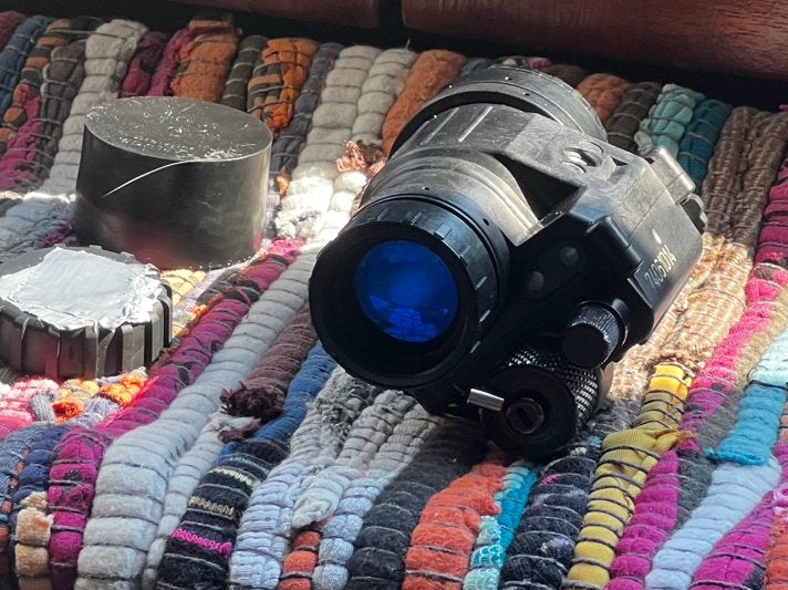 PVS 14 BEHUIZING MET FUJI OPTIEK, Ophalen, Zo goed als nieuw, Nachtkijker