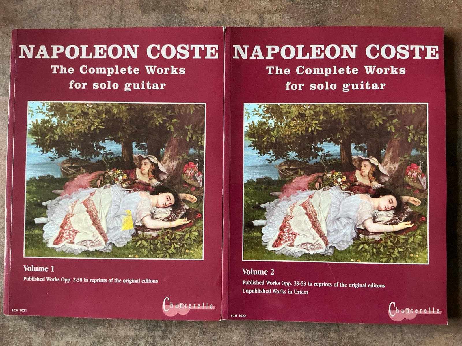 Napoleon Coste: The Complete Works for Solo Guitar (2 delen), Muziek en Instrumenten, Bladmuziek, Gitaar, Klassiek, Ophalen of Verzenden