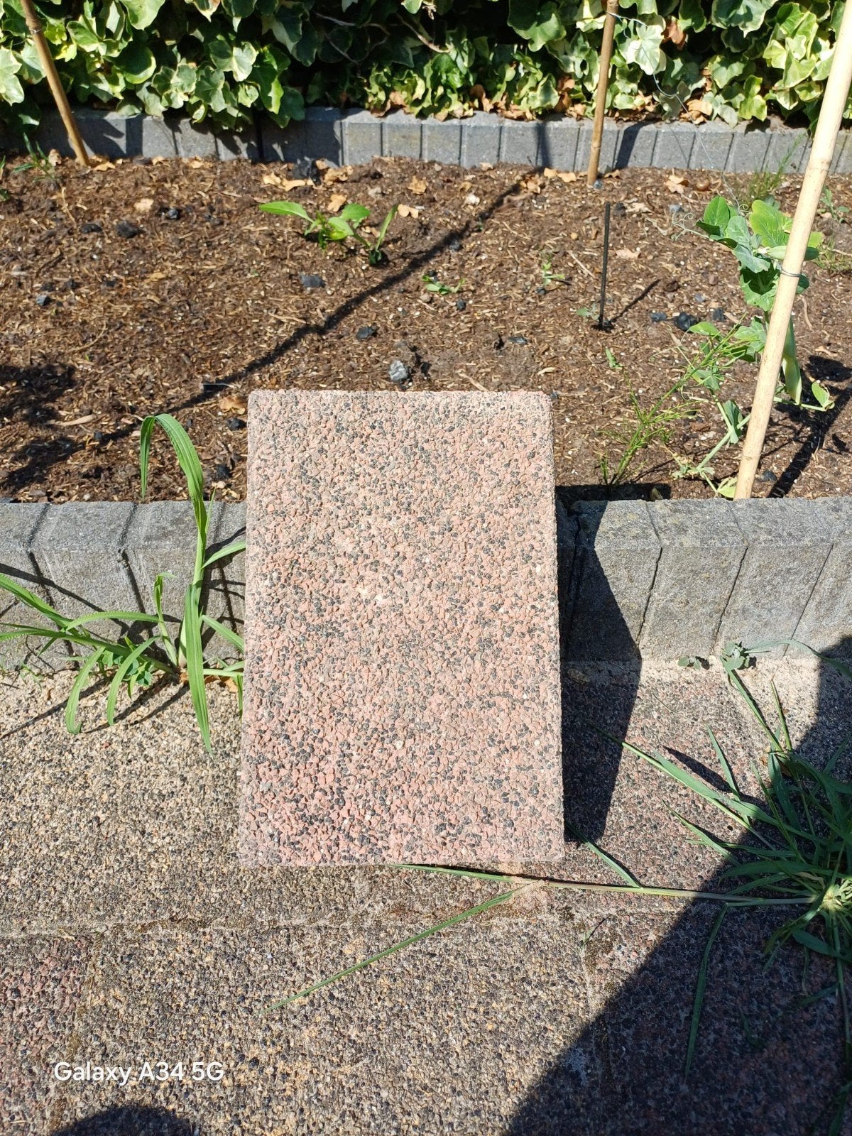 6M² tuintegels, Tuin en Terras, Ophalen, Gebruikt, Beton, Fontein