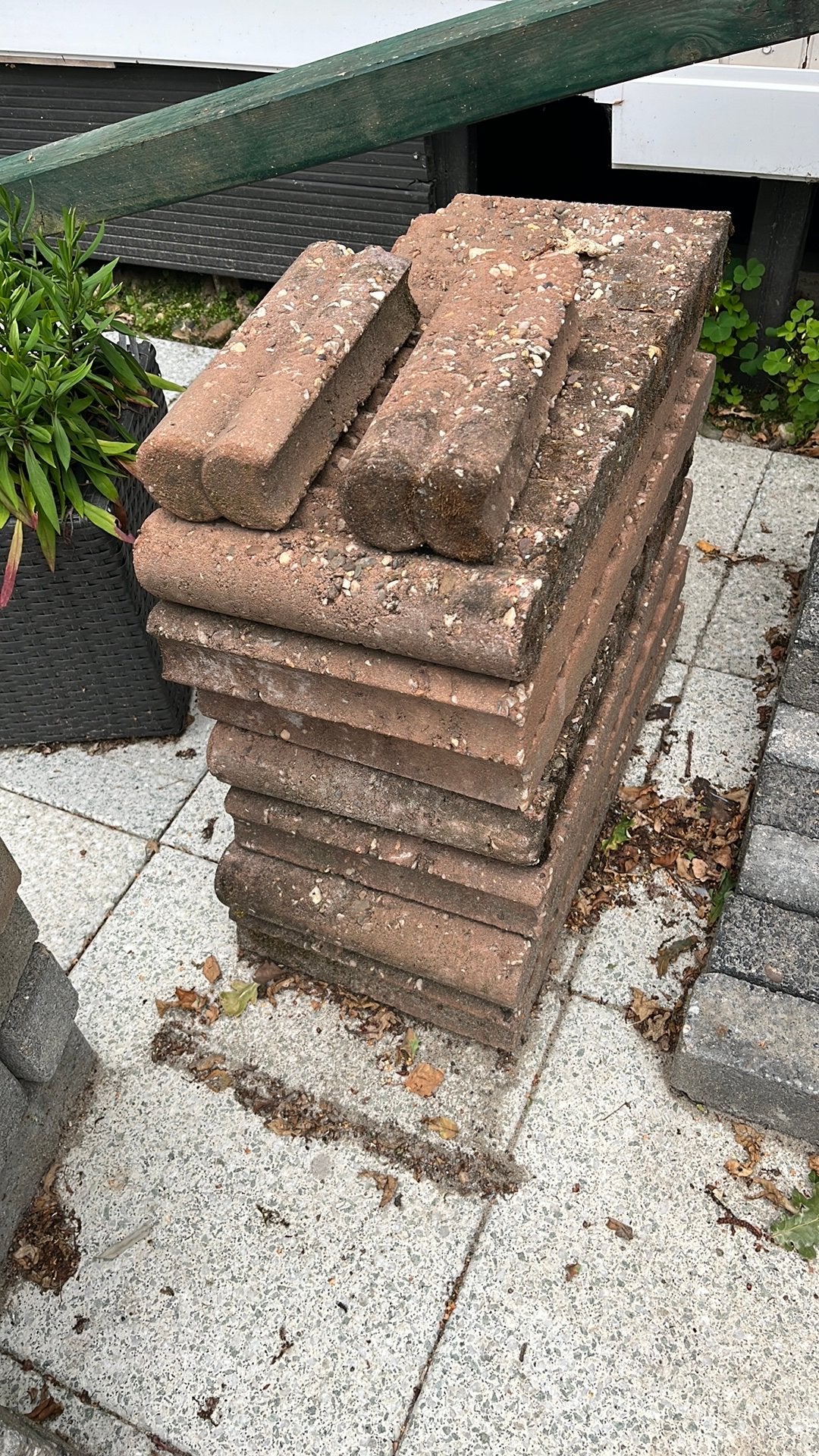 Palissade banden, borderranden, Tuin en Terras, Tegels en Klinkers, Ophalen, Gebruikt, Beton, Overige typen