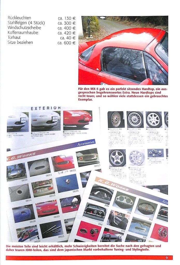Mazda MX-5 alle modelle 1989-2001, Auto diversen, Verzenden