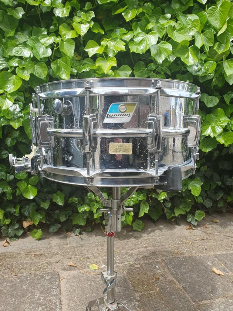 Ludwig Super Sensitive Snare  (LM411/70's), Muziek en Instrumenten, Drumstellen en Slagwerk, Ophalen of Verzenden, Gebruikt, Ludwig