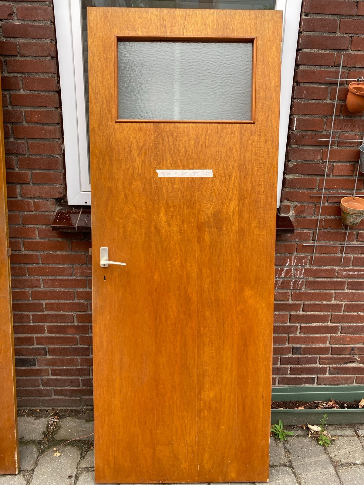 Authentieke gelamineerde binnendeuren, Ophalen, Gebruikt, Minder dan 80 cm, Binnendeur