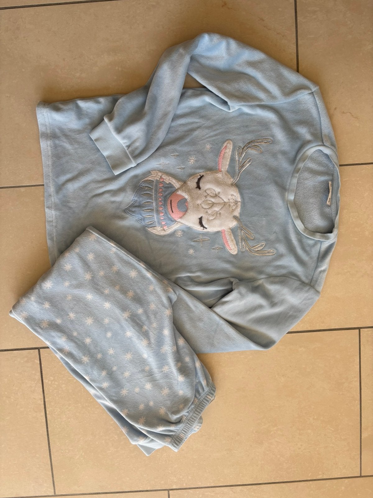 Nieuwstaat pyjama maat 140, Ophalen of Verzenden, Zo goed als nieuw, Meisje, Nacht- of Onderkleding