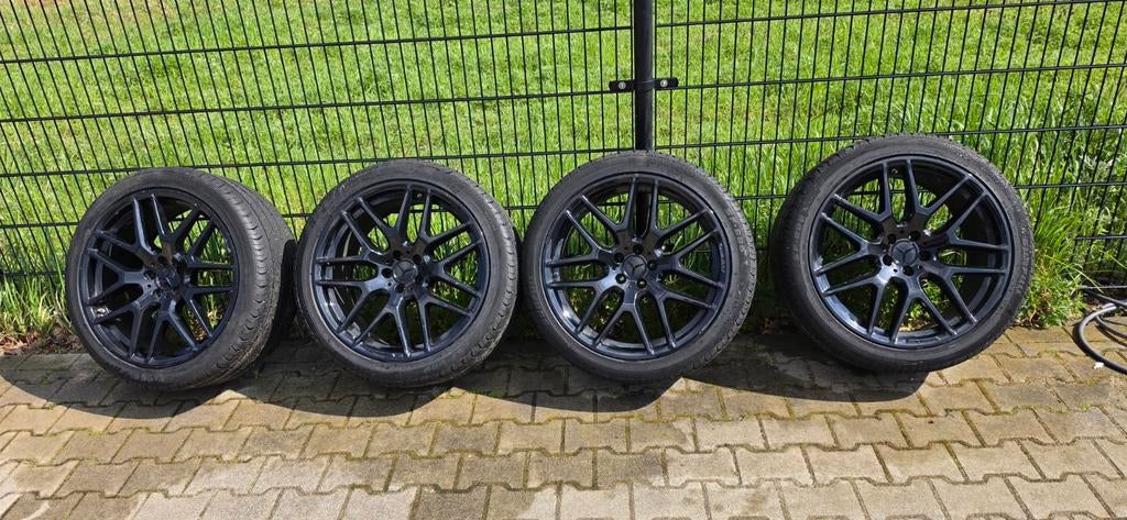 21 inch AMG Velgen met banden voor GLC GLE ML (origineel), Auto-onderdelen, Banden en Velgen, Ophalen of Verzenden, 21 inch, Zomerbanden
