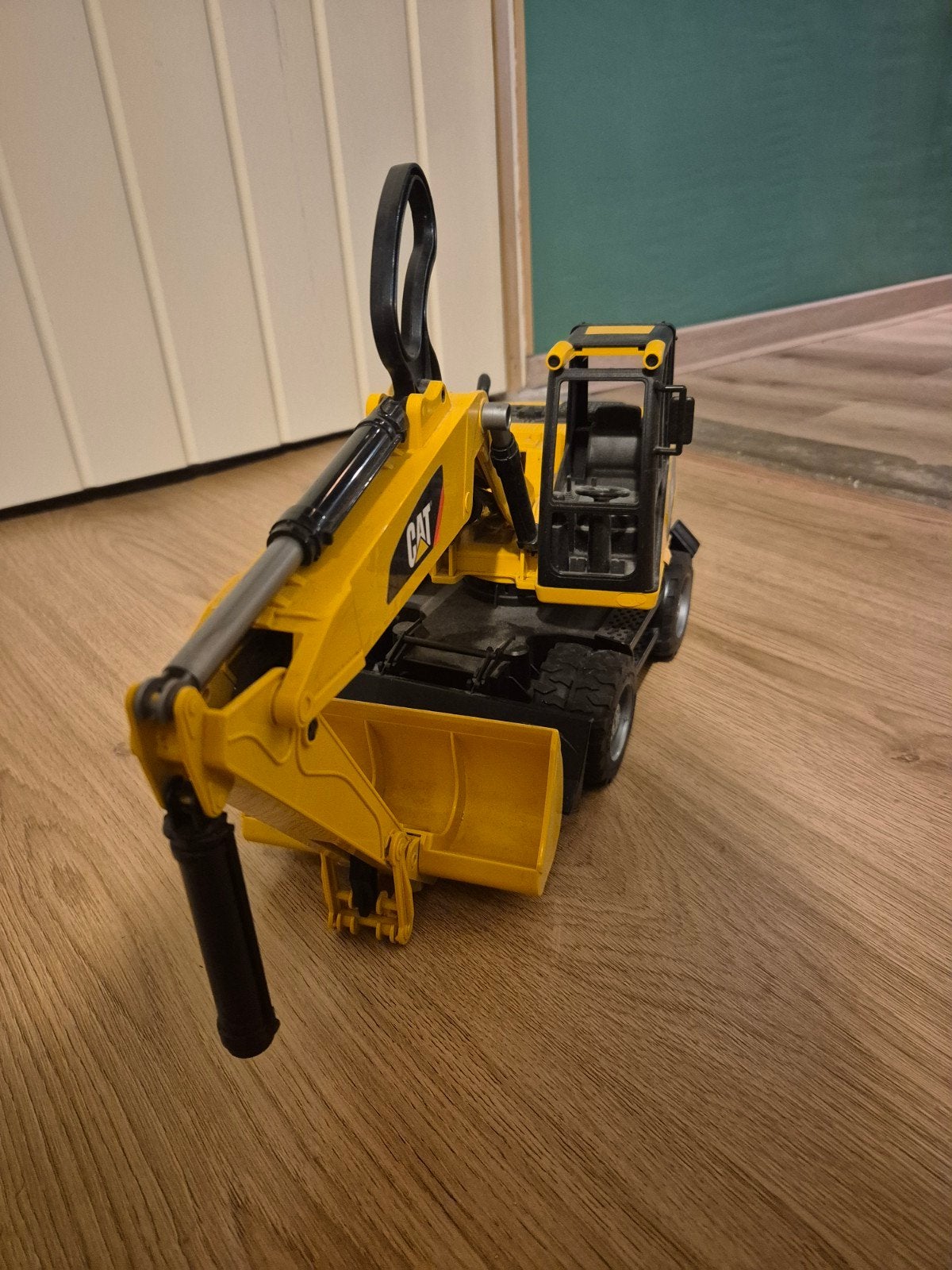 Speelgoed Graafmachine CAT - Robuust en Realistisch, Ophalen of Verzenden, Gebruikt