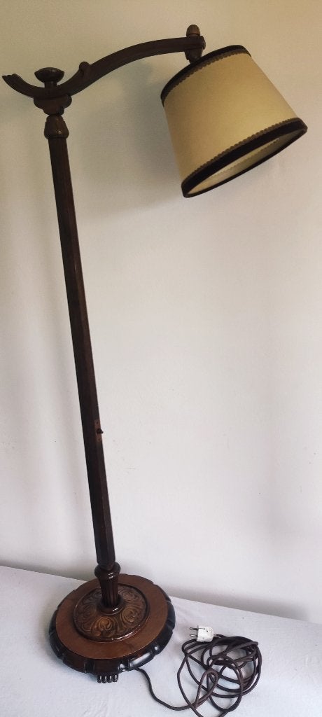 art deco staande leeslamp, Antiek en Kunst, Ophalen