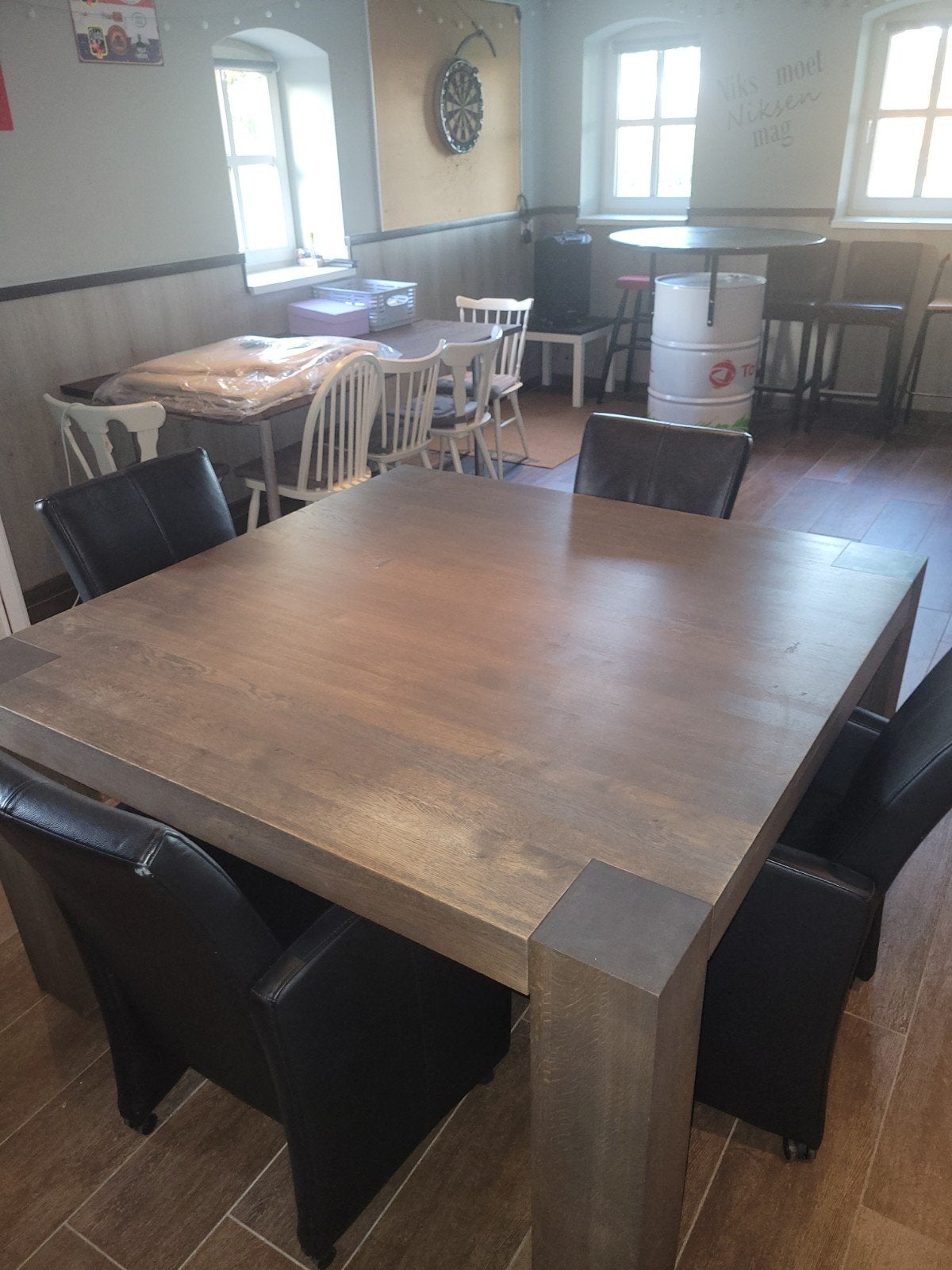 Eethoek, Huis en Inrichting, Ophalen, Zo goed als nieuw, 4 tot 6 stoelen