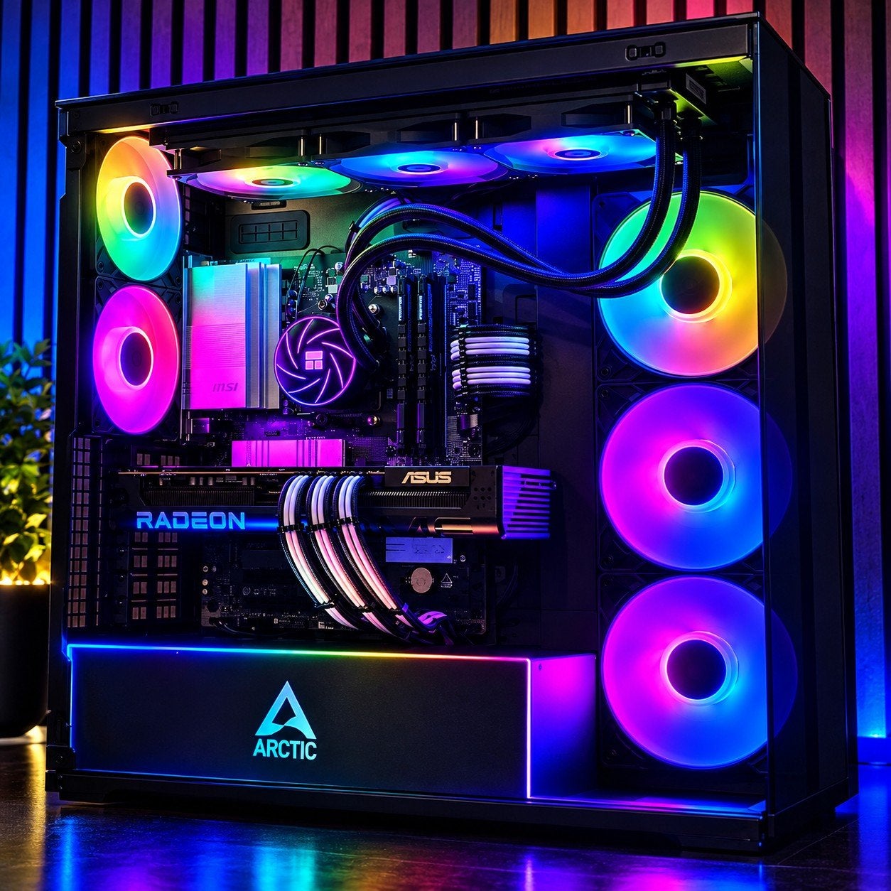 High End Gaming PC | Ryzen 9800X3D / RX 9070 XT / 32GB DDR5, 32 GB, Custom Build, Refurbished, Ophalen of Verzenden