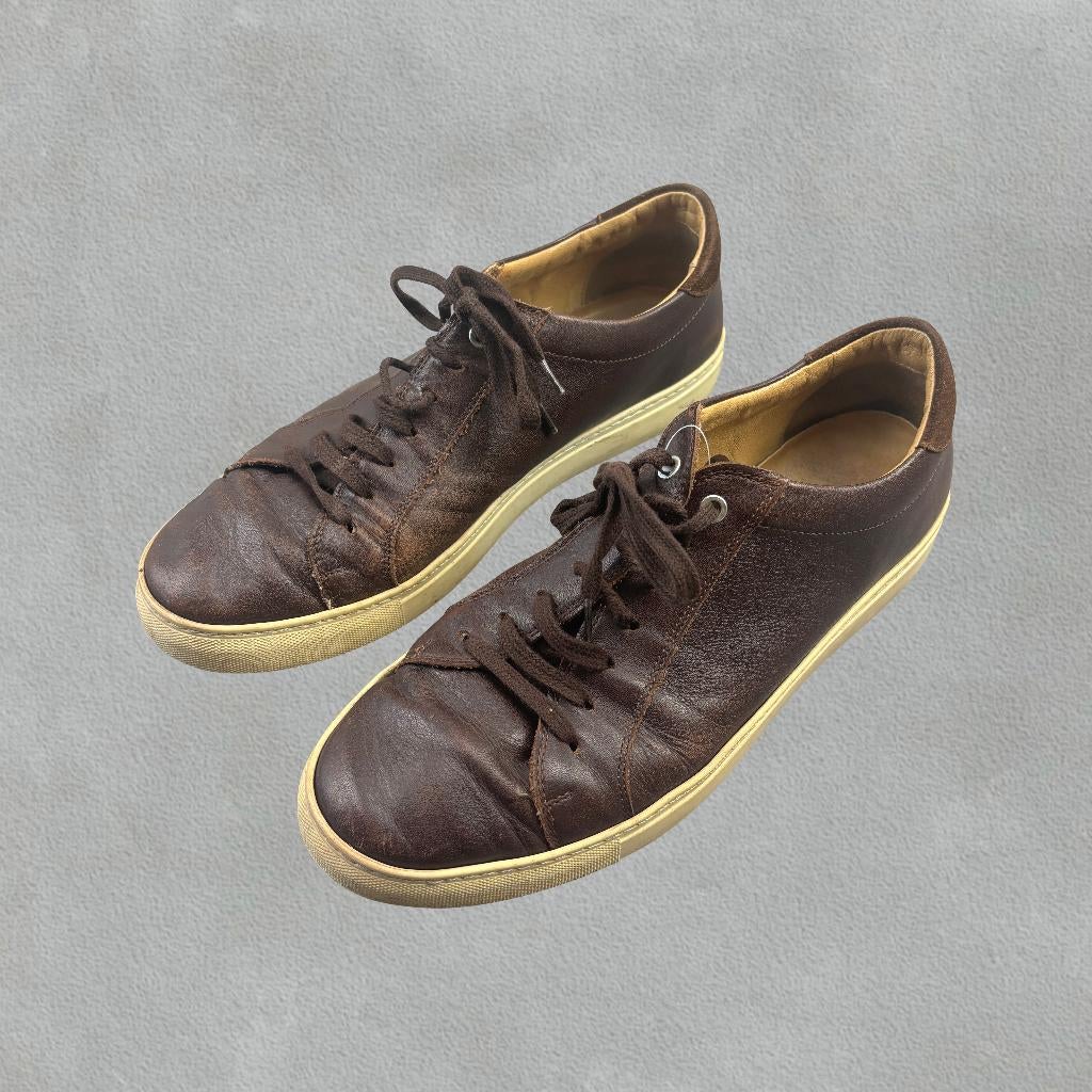(1201) Bruine Suitsupply schoenen - Heren S43 - Zeer goed, Kleding | Heren, Schoenen, Zo goed als nieuw, Sneakers of Gympen, Bruin