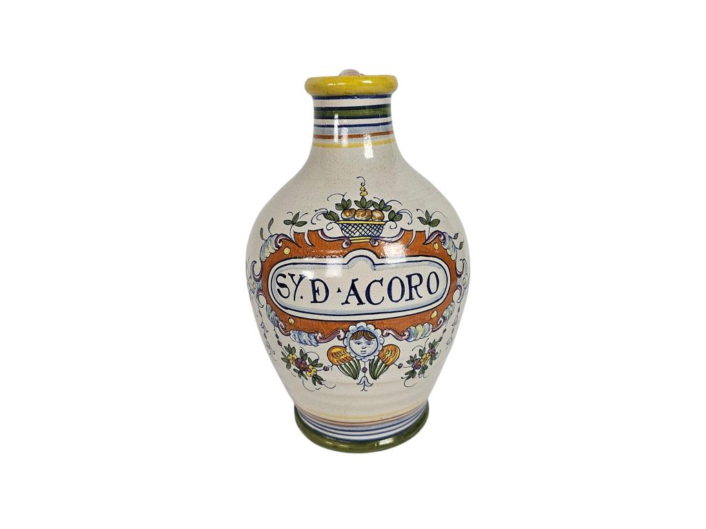 Deruta - Italie - Apothekers/schenkkan -  majolica - 50's, Ophalen of Verzenden