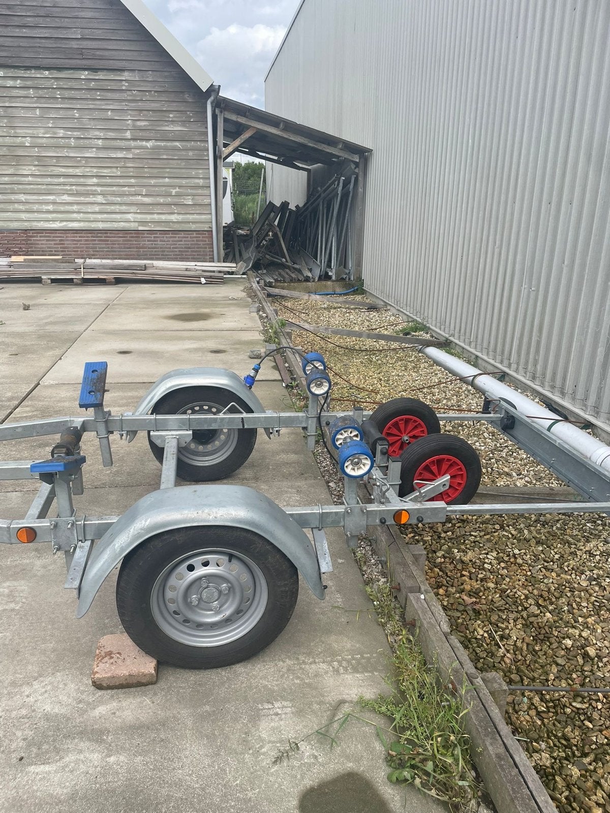 Marlin Boottrailer, Watersport en Boten, Boottrailers, Zo goed als nieuw, Sloepentrailer, Minder dan 1500 kg, Minder dan 6 meter