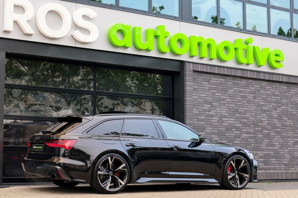 Audi RS6 Avant RS 6 TFSI quattro | DYNAMIC PLUS | KERAMISCH, Auto's, Audi, Automaat, Gebruikt, 600 pk, Leder