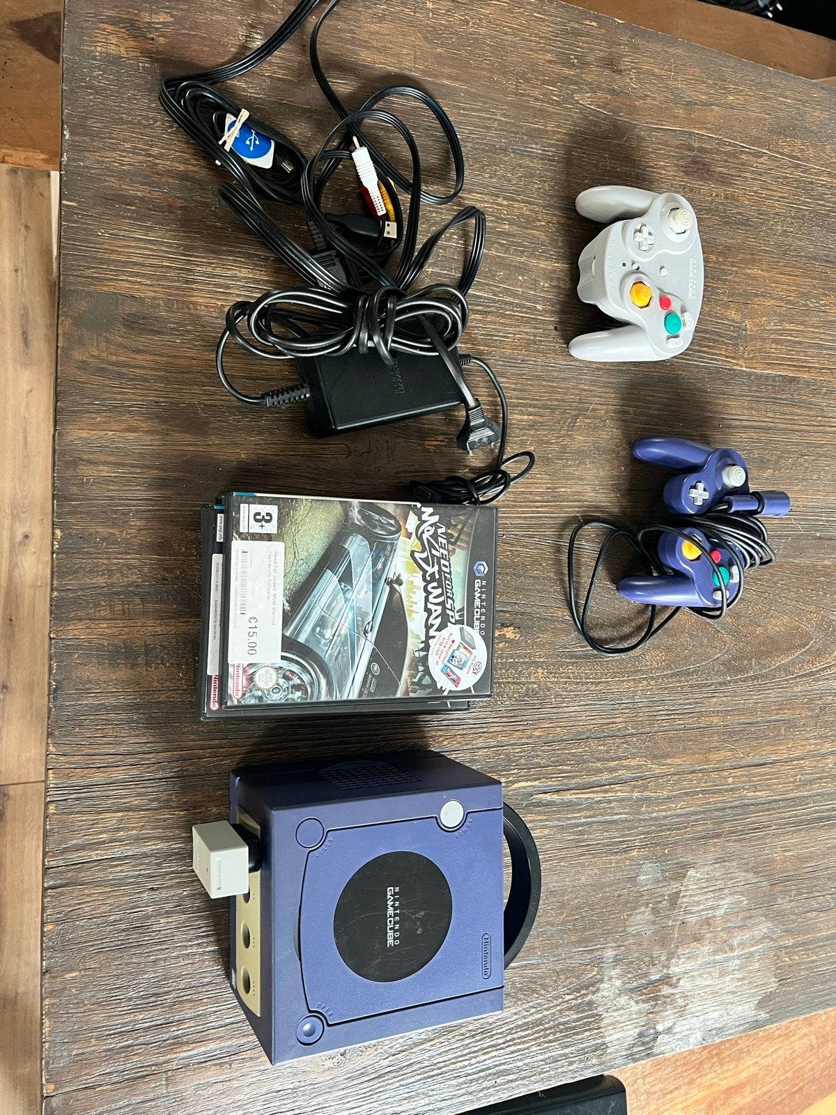 Nintendo GameCube Console met 5 Spellen en Accessoires, Spelcomputers en Games, Ophalen, Gebruikt, Racen en Vliegen, 2 spelers