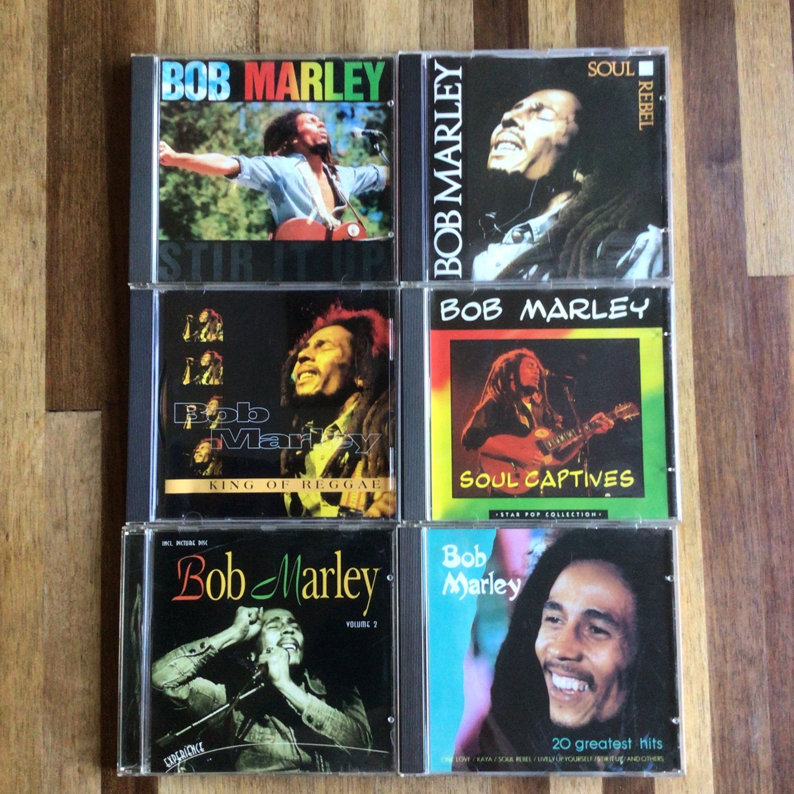 Bob Marley - 6 cd’s voor 6 euro, Ophalen of Verzenden, Zo goed als nieuw
