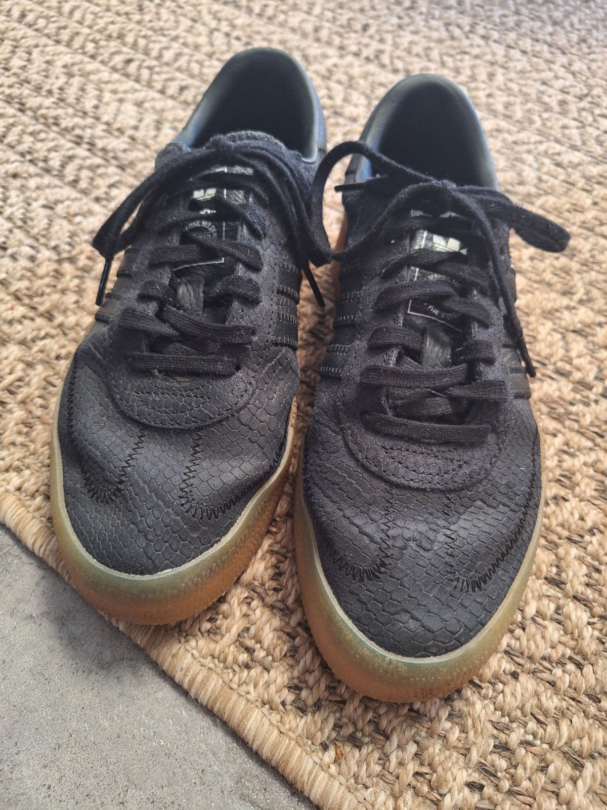 Mooie zwarte Adidas Samba sneakers maat 39 1/3!, Adidas, Zwart, Ophalen of Verzenden, Sneakers of Gympen