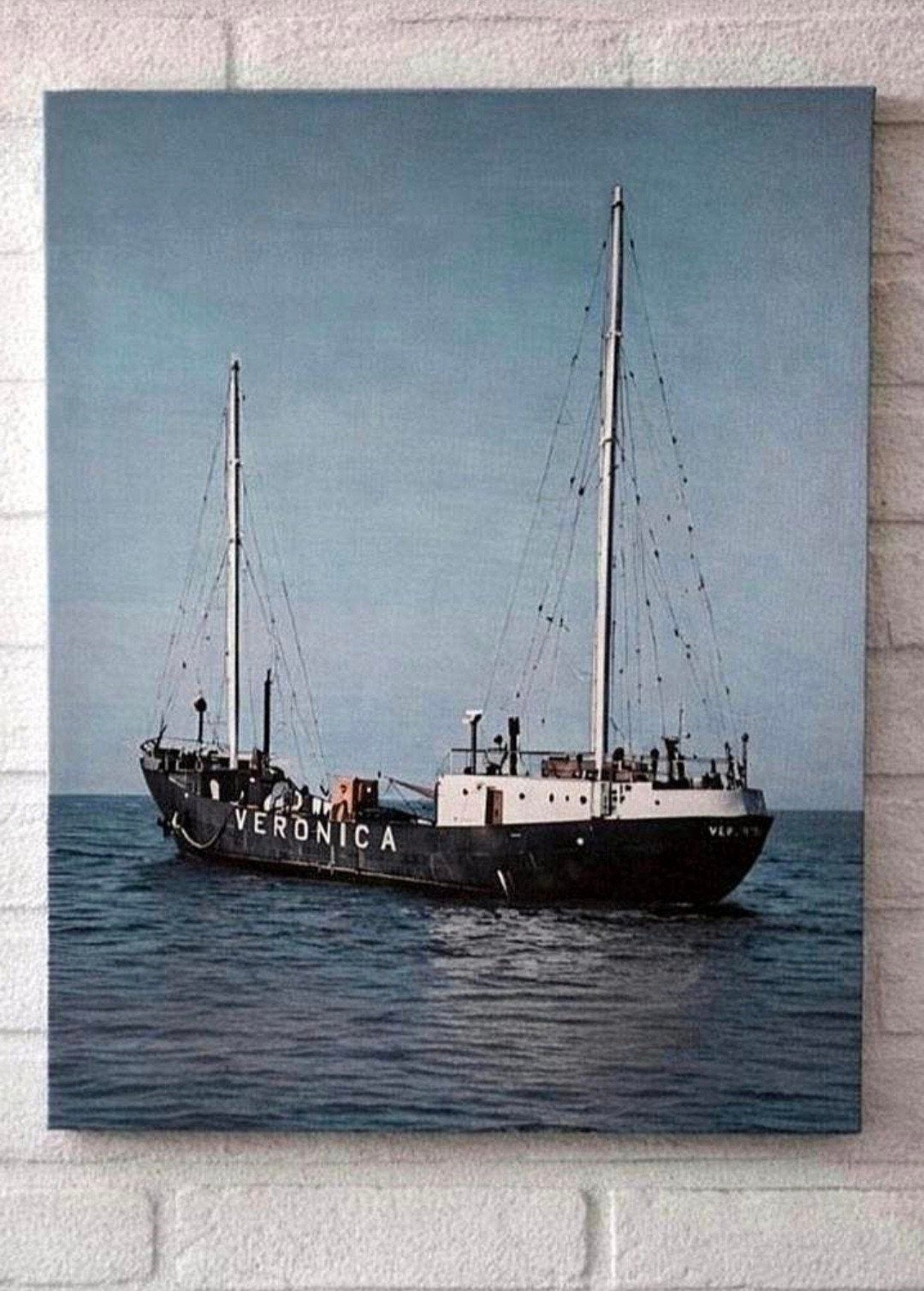 Fotoschilderij op canvas van het beroemde Veronica schip, Ophalen of Verzenden