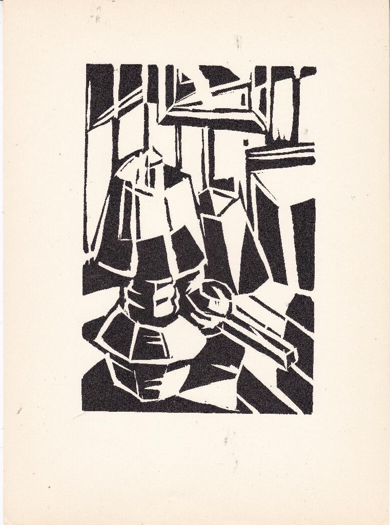 De Ploeg - Grafiek van NU - Jasper Bos, Antiek en Kunst, Kunst | Litho's en Zeefdrukken, Ophalen of Verzenden