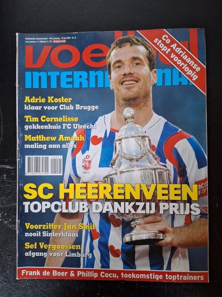 VI 2009 - SC Heerenveen winnaar KNVB Beker, Verzamelen, Ophalen of Verzenden, Zo goed als nieuw, Overige binnenlandse clubs, Boek of Tijdschrift