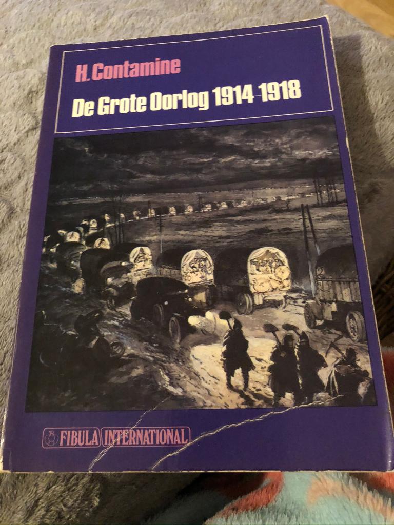 De grote oorlog 1914 - 1918 - H. Contamine, Gelezen, Ophalen of Verzenden, H. Contamine, Voor 1940