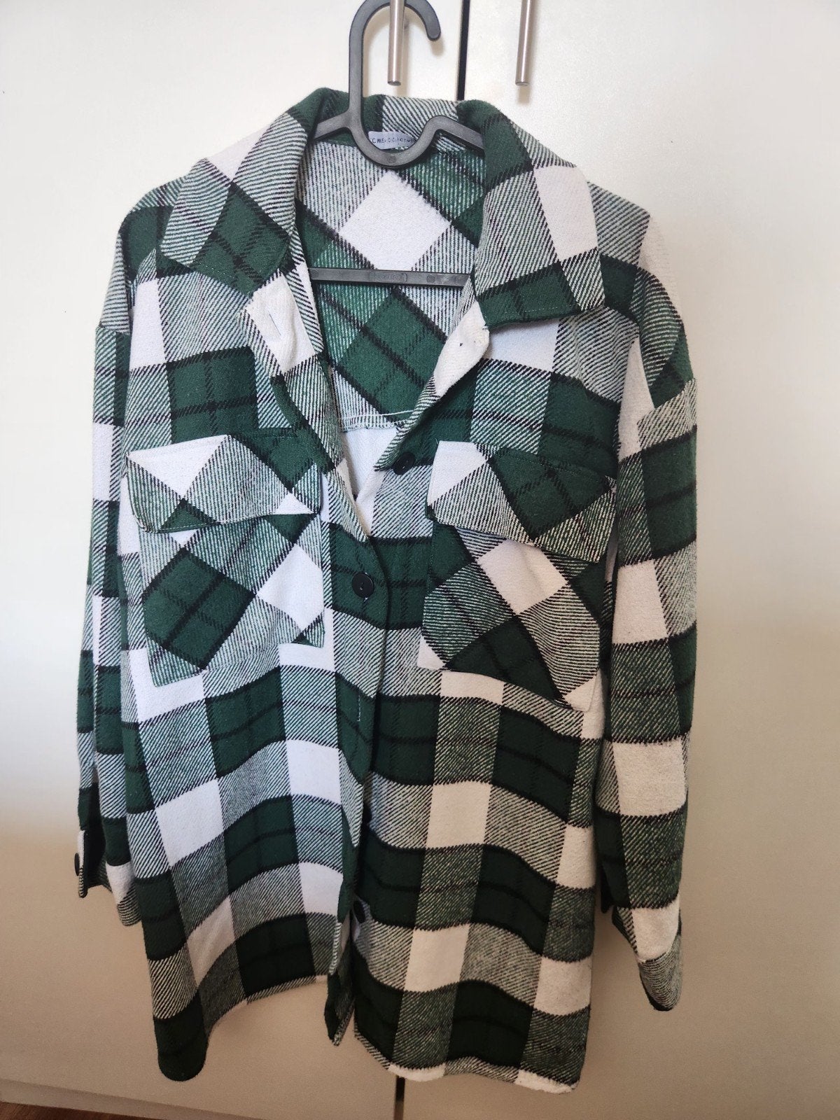 LC Waikiki geruit oversized overhemd M/L, Maat 38/40 (M), Ophalen of Verzenden, Zo goed als nieuw, Lange mouw