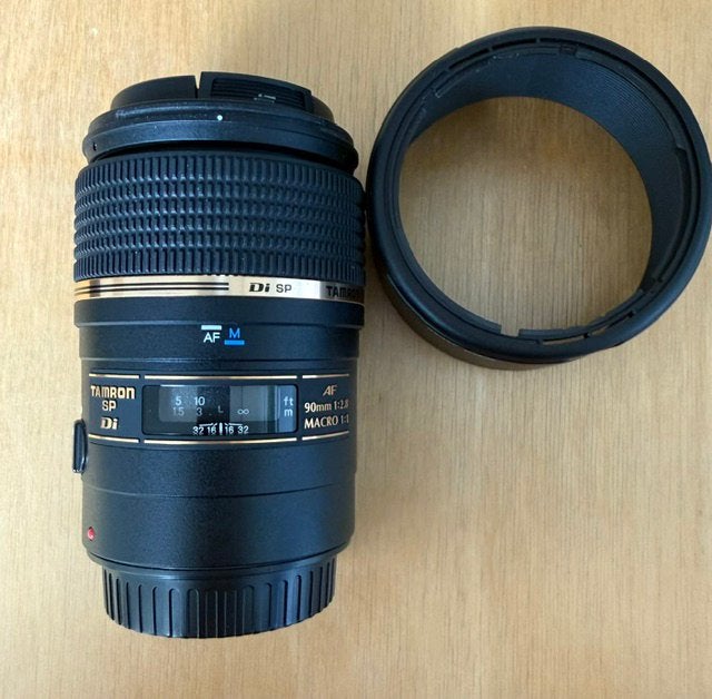 Mooie macro lens 90 mm van Tamron, Audio, Tv en Foto, Fotografie | Lenzen en Objectieven, 90 mm, Gebruikt, Ophalen of Verzenden