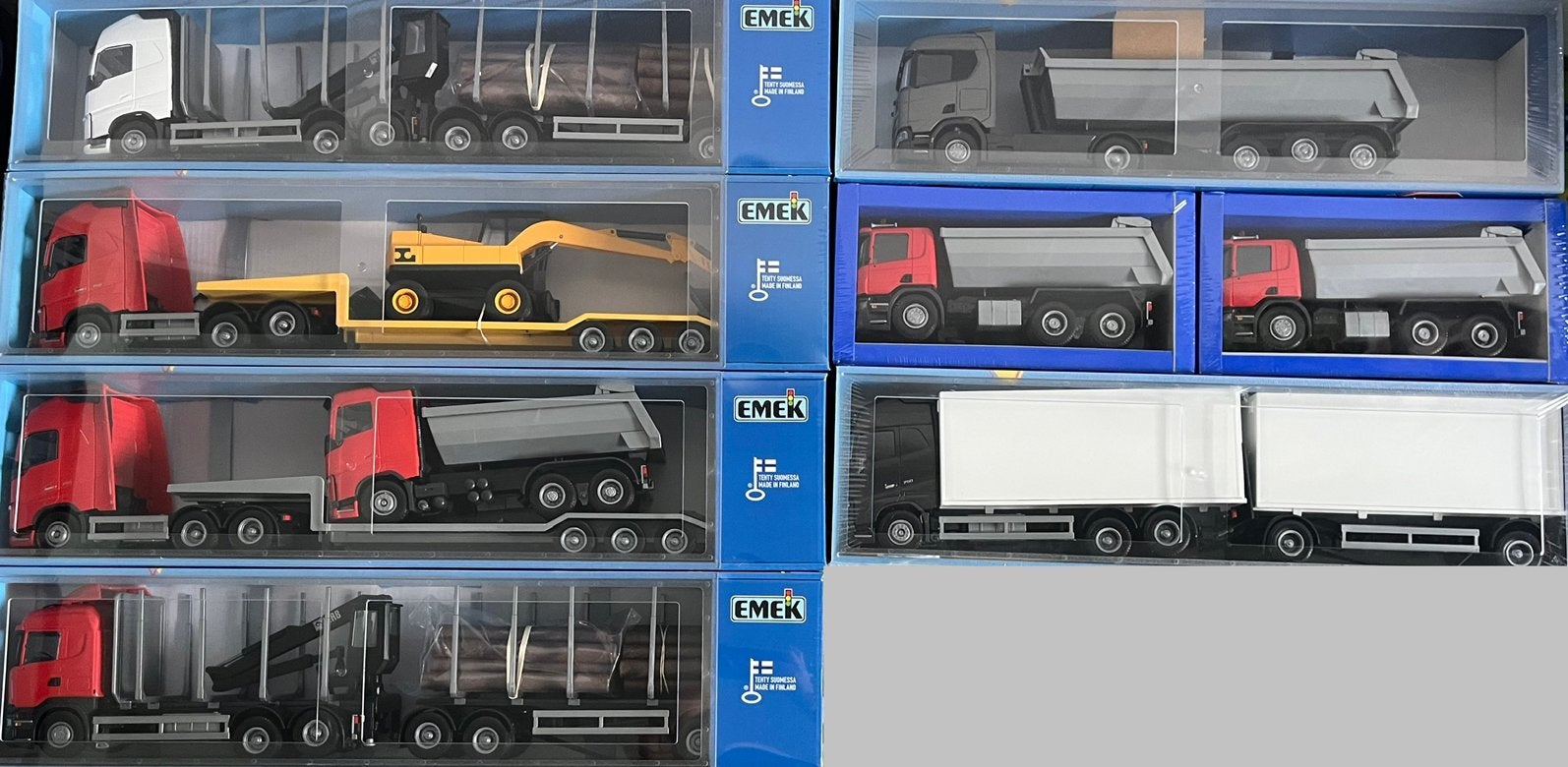 Miniatuur vrachtwagens - EMEK - Nieuw in doos, Overige merken, Groter dan 1:32, Nieuw, Ophalen of Verzenden