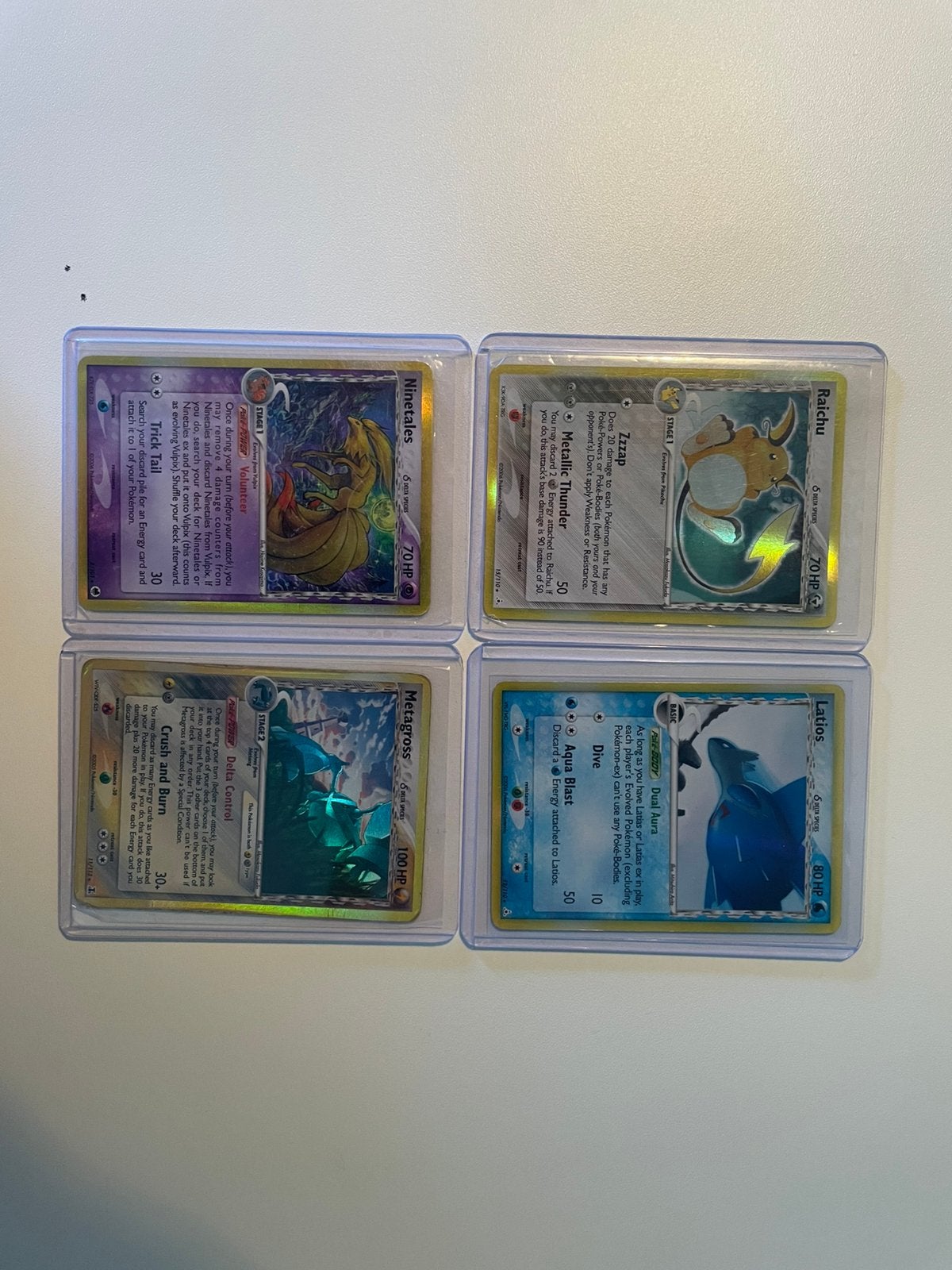 Zeer zeldzame diverse pokemonkaarten oud en nieuw, Ophalen, Zo goed als nieuw, Sleeves of Kaarthoesjes, Foil