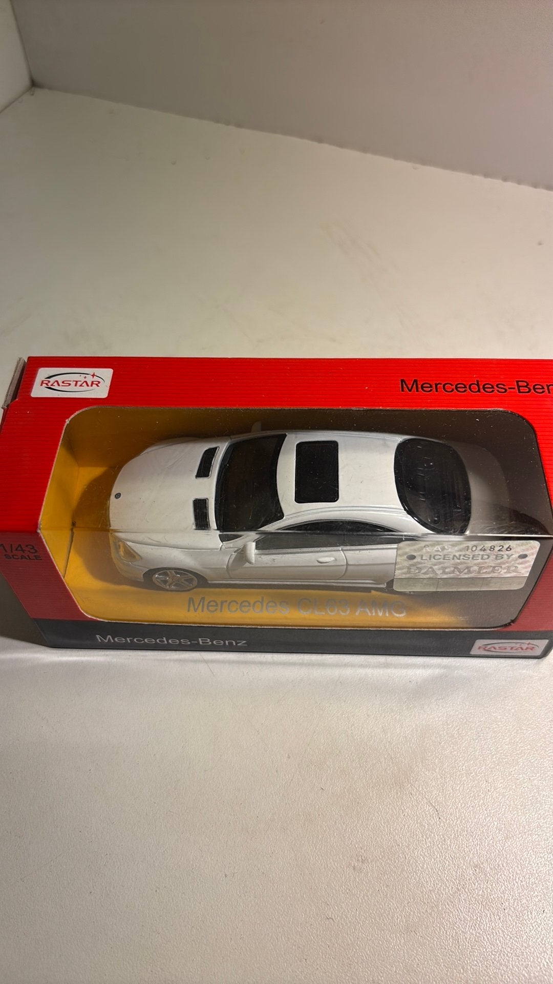 Mercedes cl 63 amg rastar 1.43, Overige merken, Auto, Ophalen of Verzenden, A