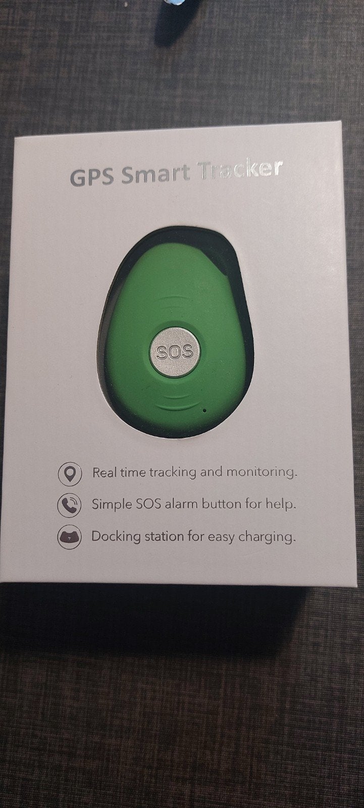 GPS Smart Tracker met SOS-knop en real-time tracking, Ophalen of Verzenden, Zo goed als nieuw, Groen