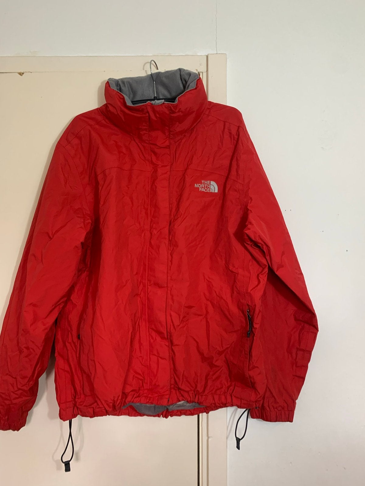 The North Face Regenjas Maat L Rood, Ophalen of Verzenden, Gebruikt, Regenjas, Dames