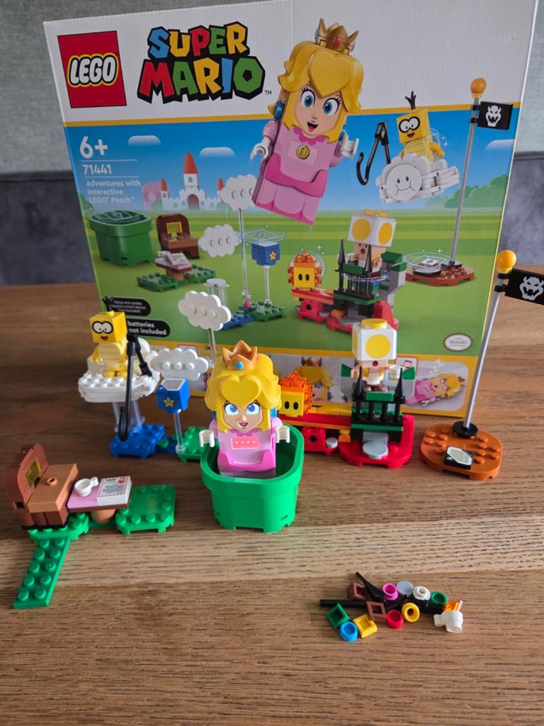 Lego mario 71441 Adventures with Interactive Lego Peach, Lego, Ophalen of Verzenden, Zo goed als nieuw, Complete set