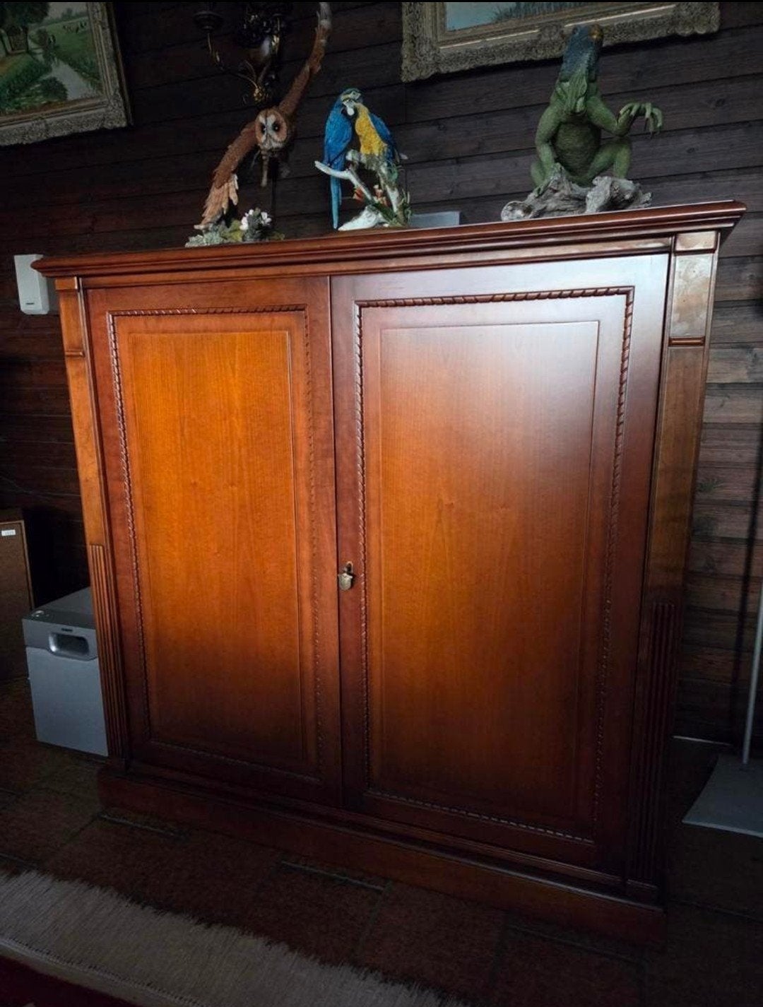Televisiemeubel notenhout, Huis en Inrichting, Ophalen, 50 tot 75 cm, 100 tot 150 cm, Minder dan 100 cm