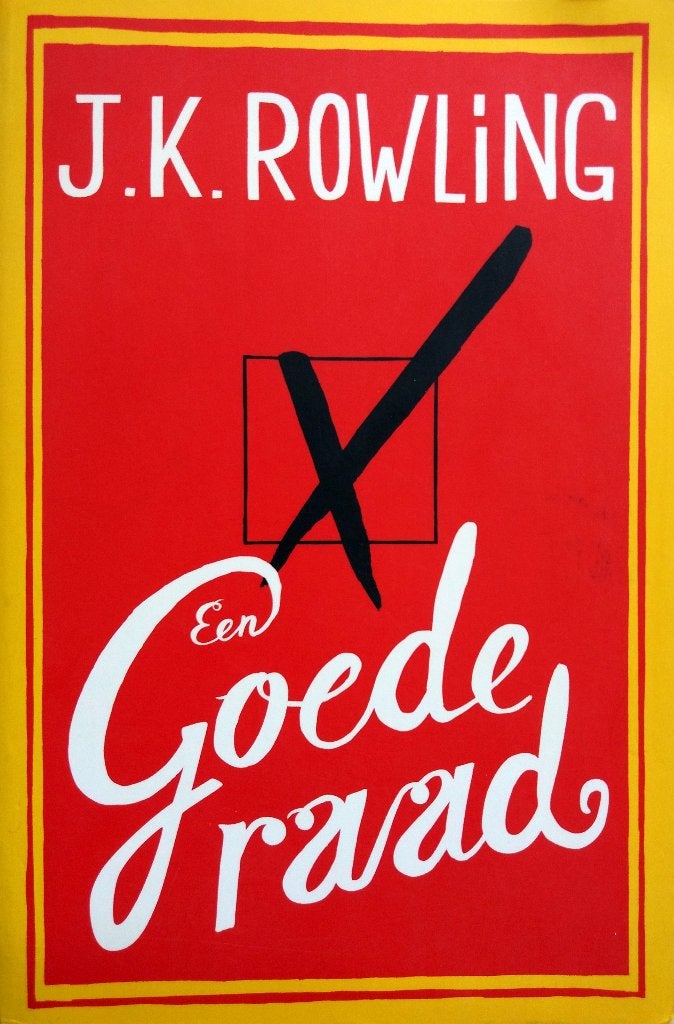 J.K. Rowling - Een goede raad, Ophalen of Verzenden, Gelezen, Europa overig