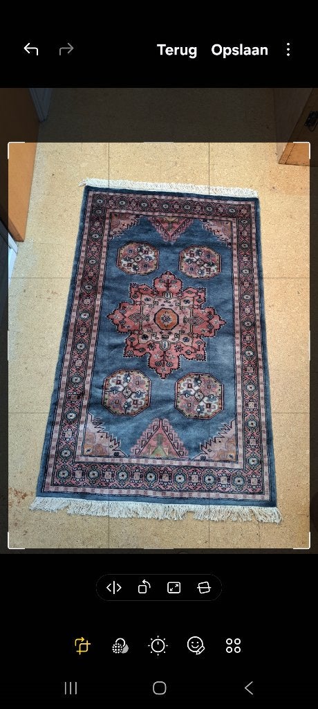 Nieuw Pezisch tapijt - 100x170 cm, Ophalen, Pakistaans, Traditioneel, Blauw, Nieuw
