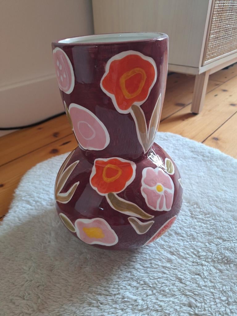 Bloemenvaas Xenos, Huis en Inrichting, Woonaccessoires | Vazen, Ophalen, Overige materialen, Overige kleuren, Zo goed als nieuw