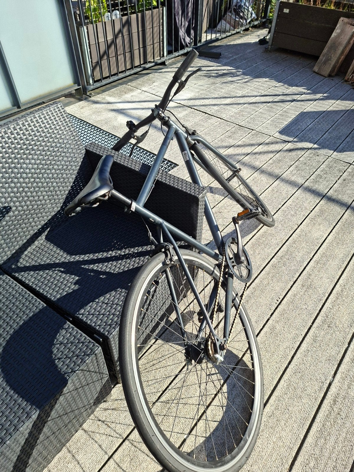 Stijlvolle stadsfiets - used, Overige merken, Gebruikt, Velgrem, Versnellingen