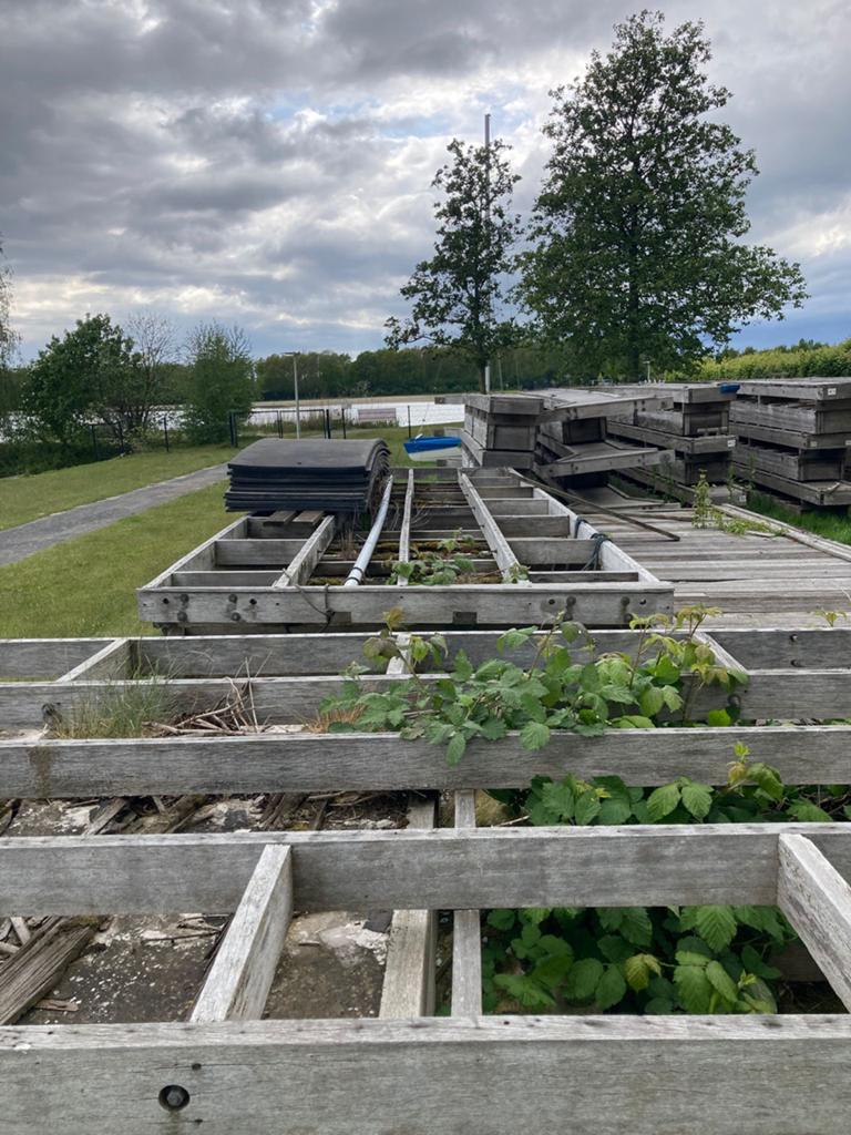 Houten steigers/vlonders voor aanlegsteiger of terras, Dieren en Toebehoren, Stalling en Weidegang
