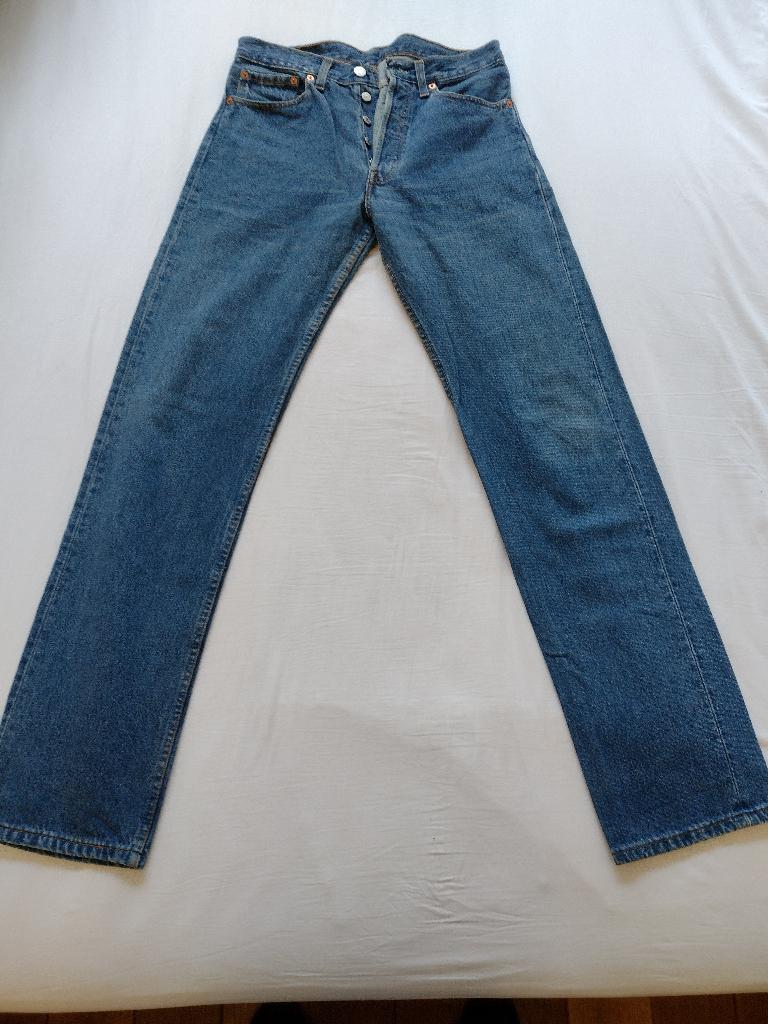 Levi's jeans 501 W31 L34, Ophalen, Blauw, W32 (confectie 46) of kleiner, Zo goed als nieuw