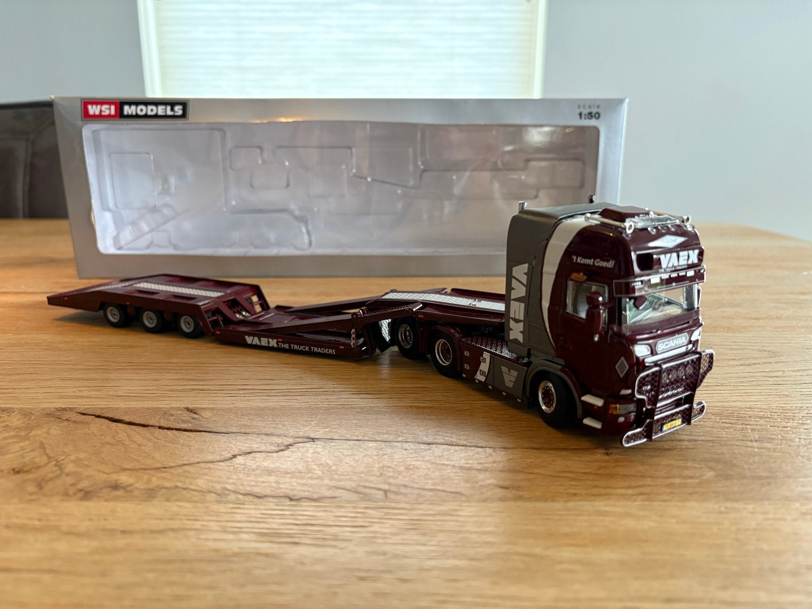 WSI 1:50 SCANIA STREAMLINE TOPLINE 6X2 VAEX Truck Transporte, Ophalen of Verzenden, Nieuw, Bus of Vrachtwagen