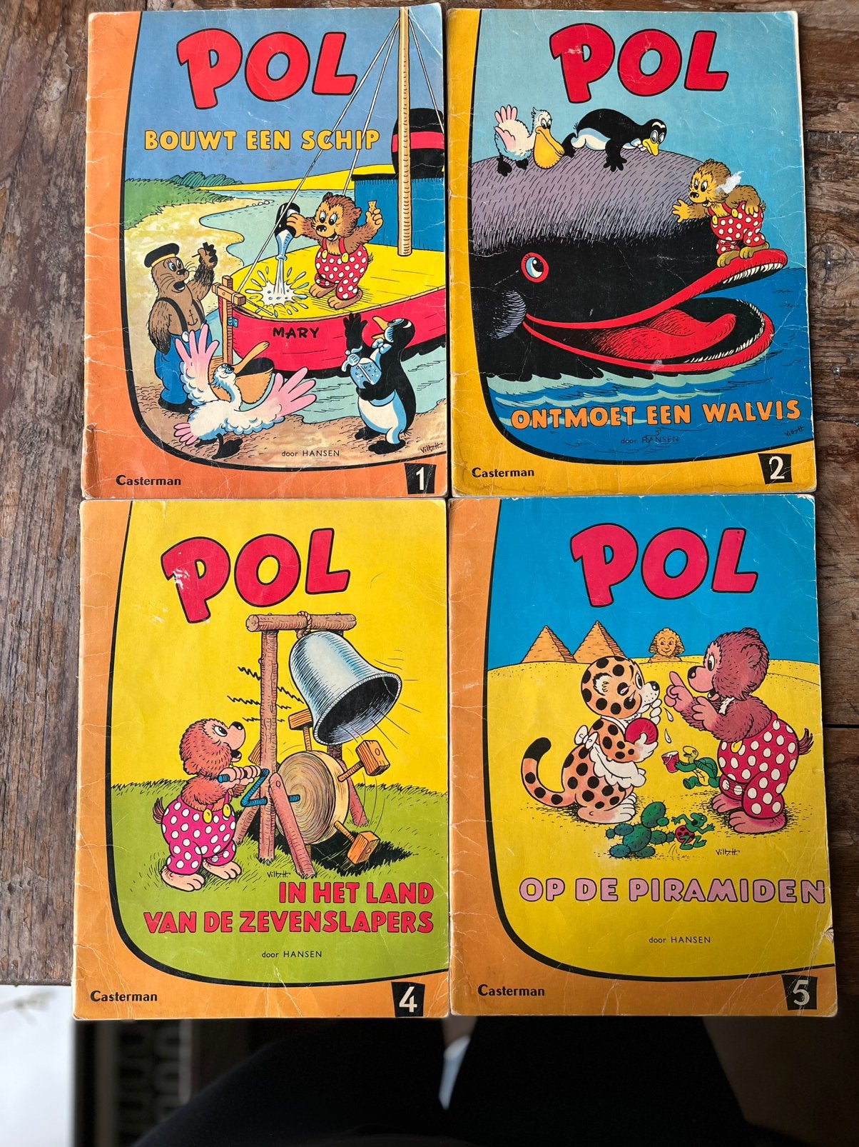 Pol, Meerdere stripboeken, Ophalen of Verzenden, Gelezen